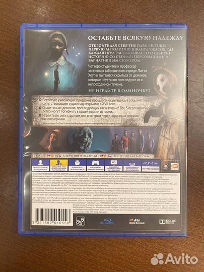 The dark pictures: little hope ps4