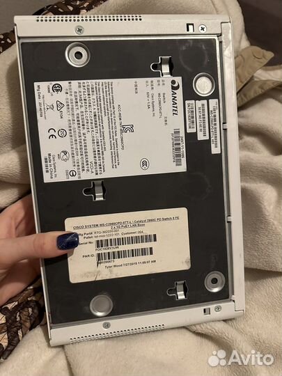 Коммутатор Cisco Catalyst WS-c2960cpd-8TT-L