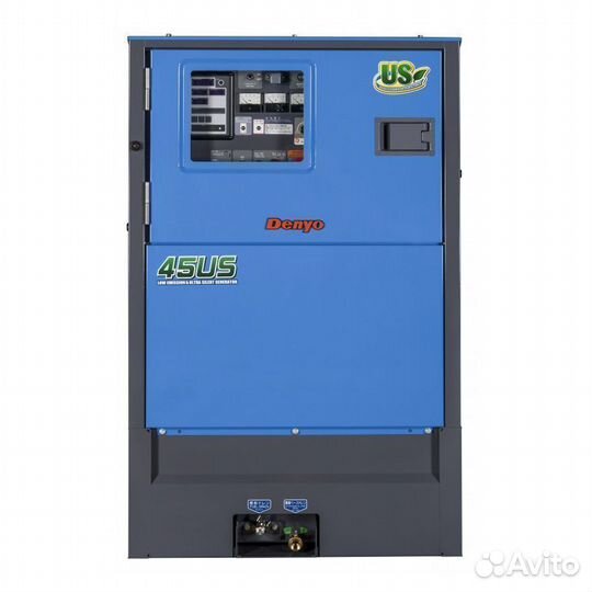 Генератор Denyo DCA-45uske на двигателе Kubota