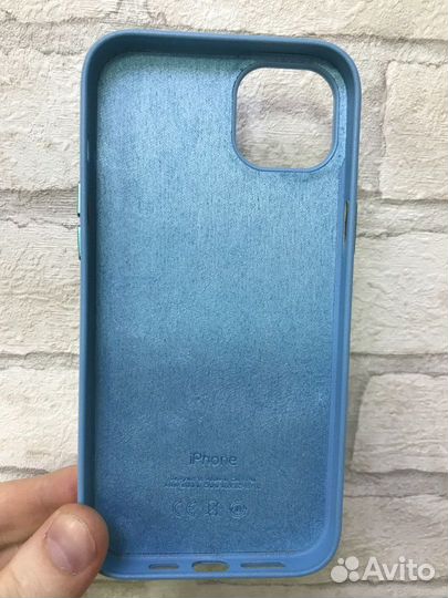 Кожаный чехол iPhone 14Plus