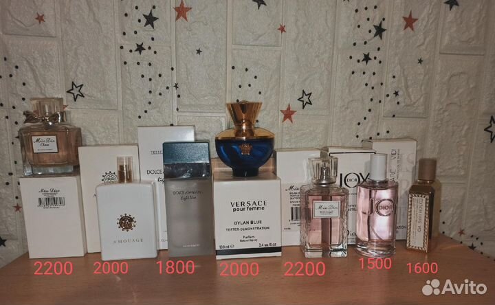 Парфюм/духи тестеры