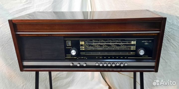 Радиола Урал 112 проигрыватель СССР