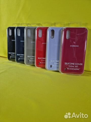 Чехол Samsung A01 Silicone Case