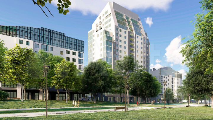 2-к. квартира, 44 м², 2/18 эт.