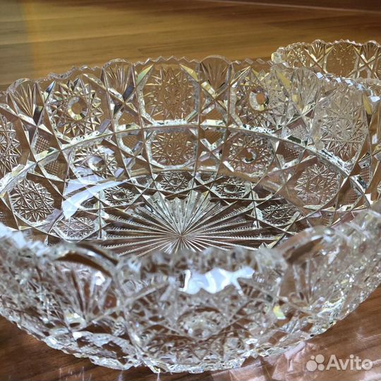 Хрустальный салатник