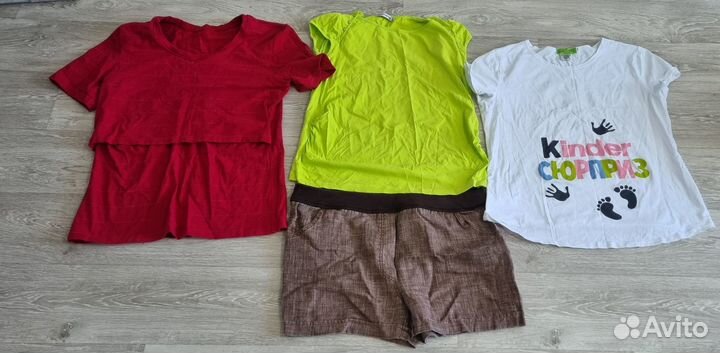 Шорты и футболки для беременных