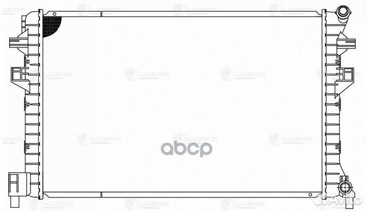 Радиатор охл. доп. для а/м Skoda Octavia A7 (13