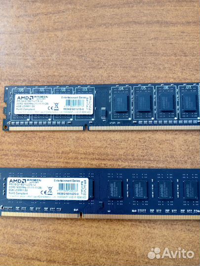 Оперативная память ddr3 12 gb,1600мгц