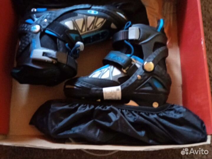 Ролики детские новые 35-37 раздвижные