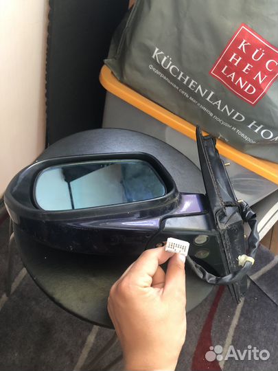 Боковое зеркало на Honda accord cl7