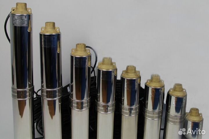 Скважинный насос Водолей бцпэ 0.5 80 У