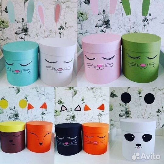 Подарочные коробочки разных размеров