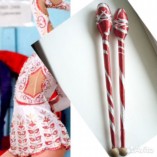 Обмотка обруча, булав