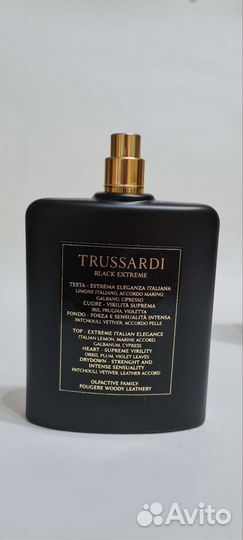 Trussardi black extreme