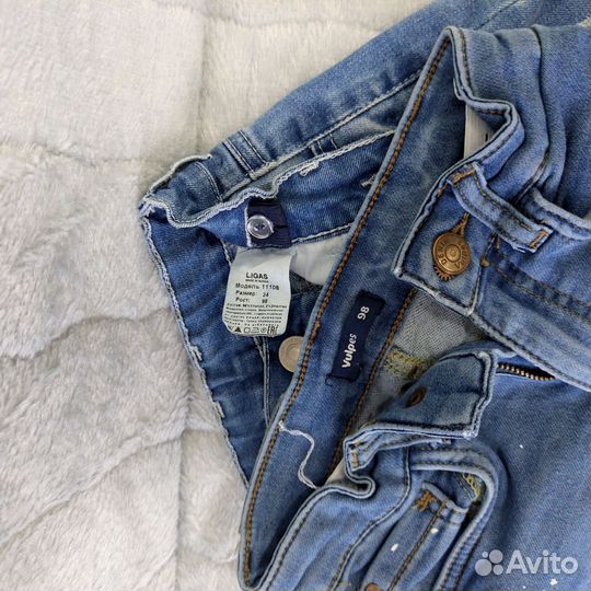 Джинсы и шорты джинсовые 92