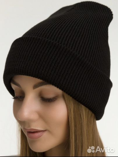 Шапка бини зимняя демисезонная