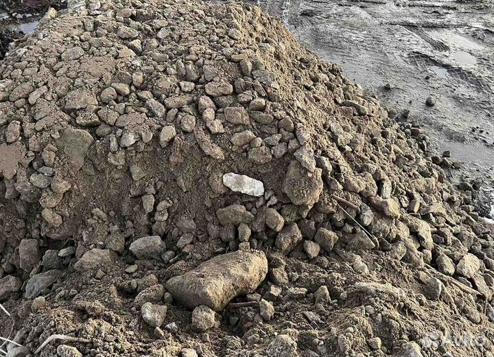 Вторичный щебень - дробленый бетон