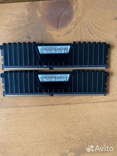 Оперативная память ddr4 corsair 16gb (8x2)