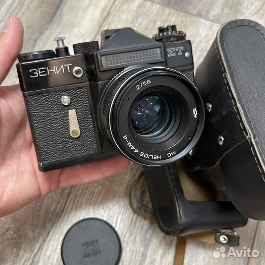 Плёночный фотоаппарат Зенит ет Гелиос 44м-4 2/58