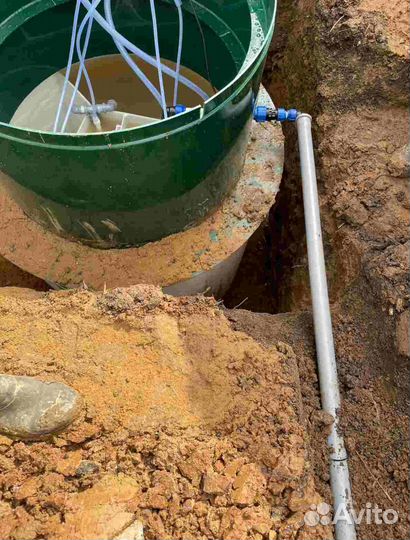 Установка септика / Септик под ключ с гарантией