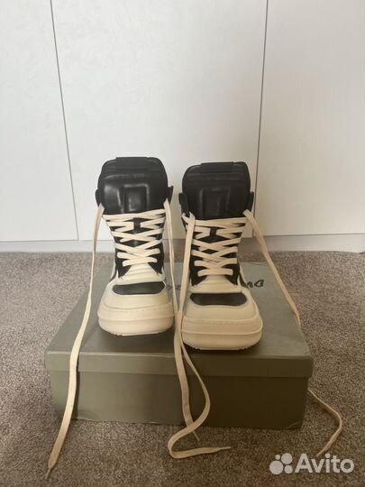 Rick owens geobasket dunk