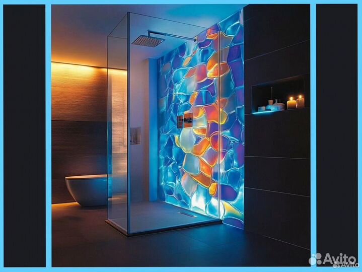 Душевые стеклянные ограждения за 24 часа