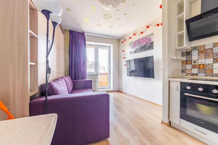 Квартира-студия, 25,5 м², 11/17 эт.