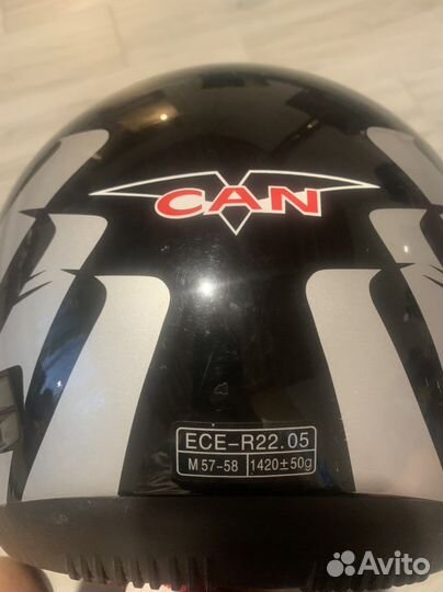 Мотоциклетный шлем размер M