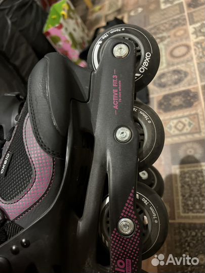 Роликовые коньки, ролики