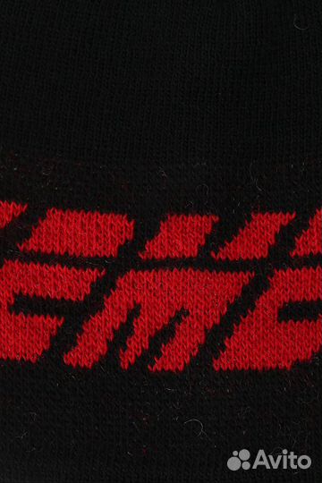 Bikkembergs шапка черная с текстом (Italy)