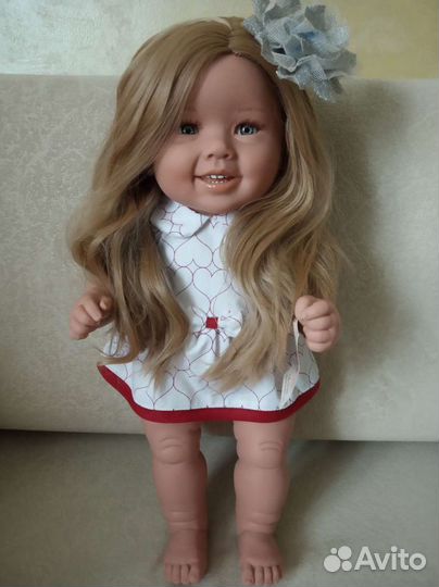 Кукла Реборн блондинка производства Испания