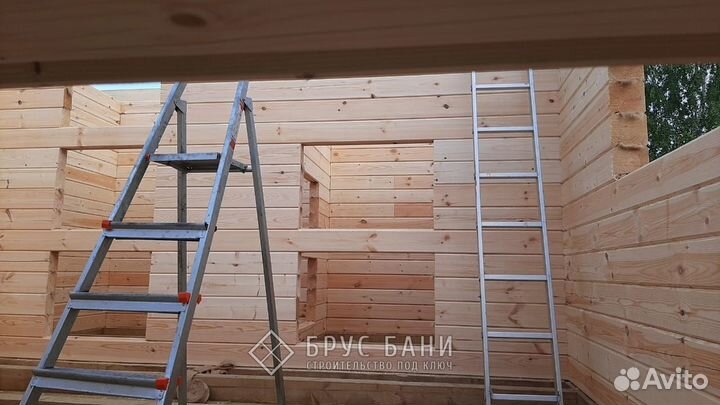 Бани из профилированного бруса