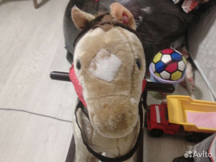 Качалка лошадь со звуком