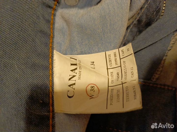 Джинсы canali