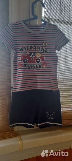 Шорты и футболка для мальчика