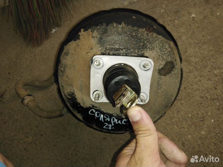 Вакуумный усилитель Hyundai Solaris хэтчбэк G4FA