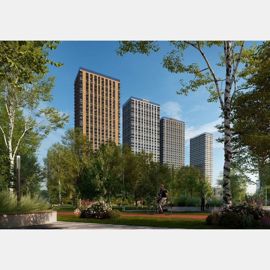 1-к. квартира, 44,2 м², 16/35 эт.