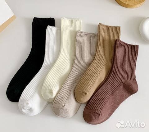 Женские носки хлопковые