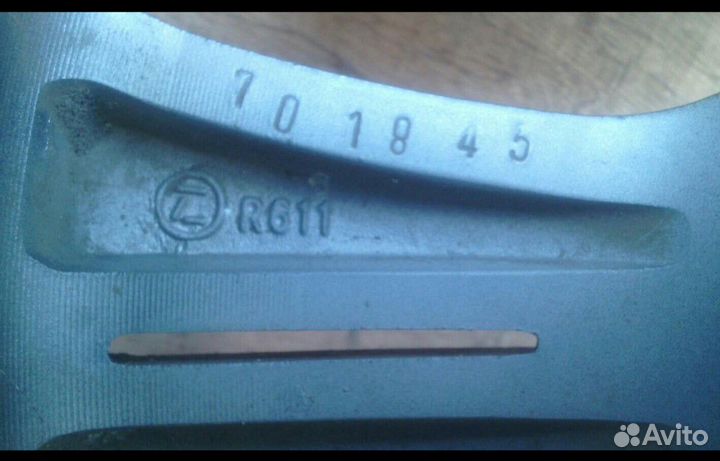 1 литой диск R16 5x100/5x114.3