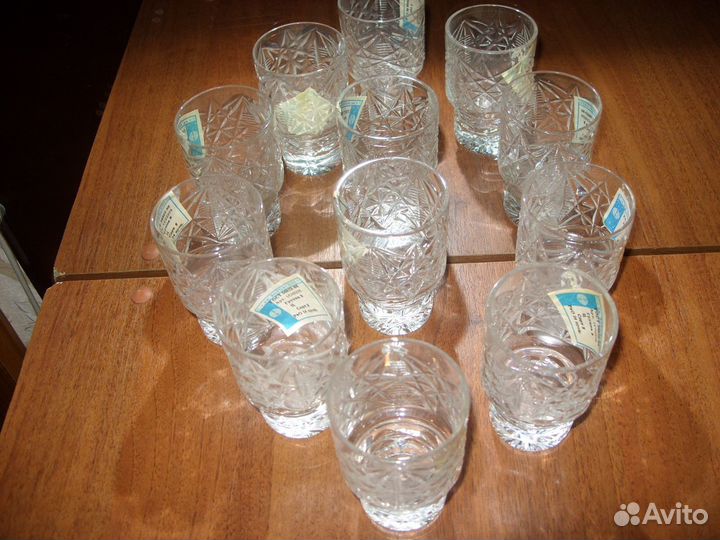 Хрустальные стопки