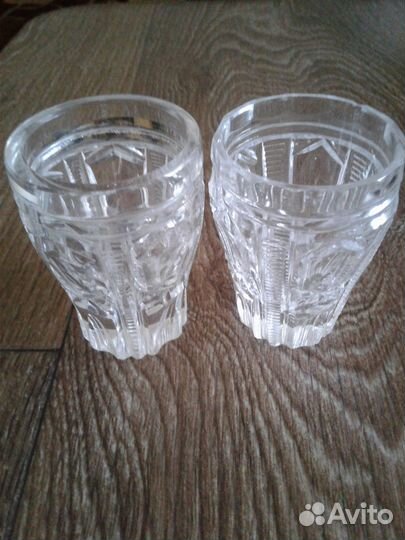 Хрустальные стопки времен СССР