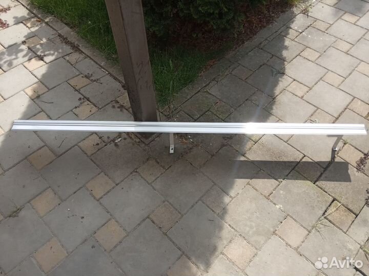 Карнизы для штор двухрядный металлический