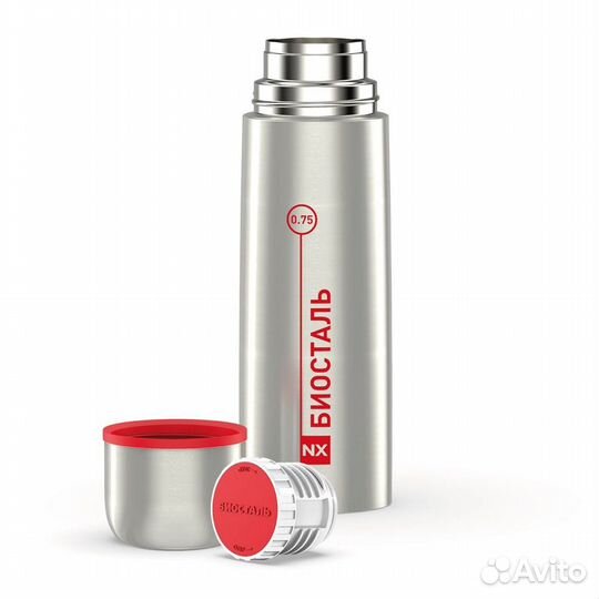 Термос biostal NX-750 с узким горлом 0.75 л