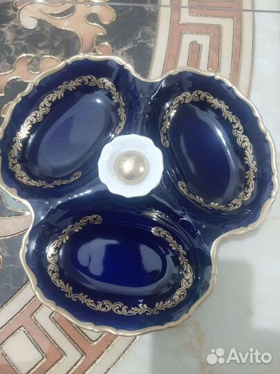 Менажница фарфор