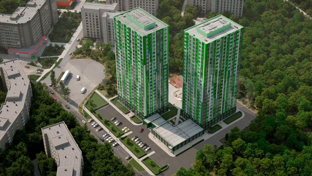 1-к. квартира, 36,3 м², 23/25 эт.