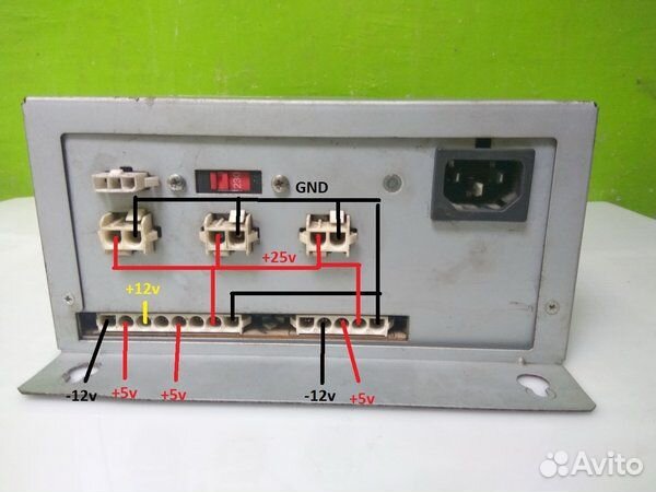 Блок питания magnetek 3D62-32-1 25v 10a