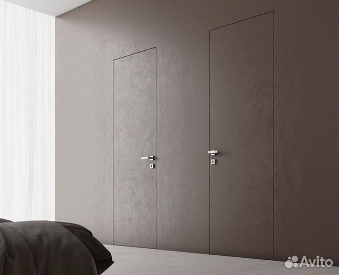 Двери скрытые межкомнатные под отделку