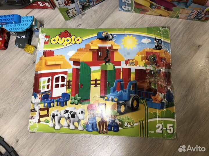 Лего дупло 10840, 10525, молния mcqueen