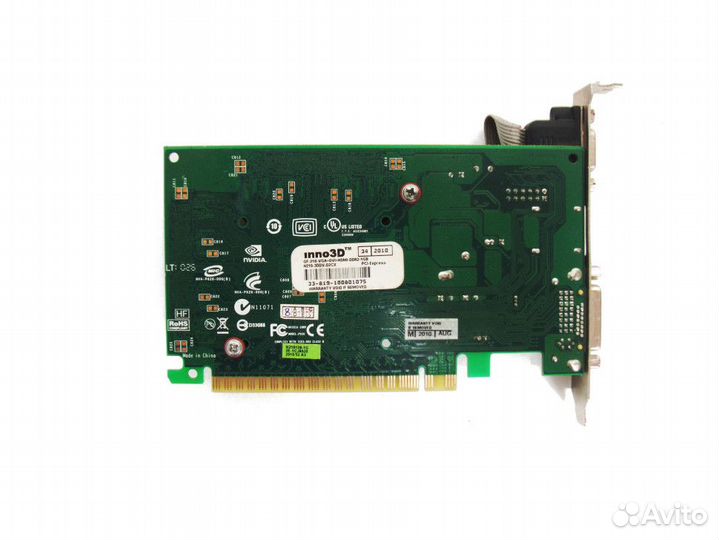 Видеокарта PCI-E Inno3D Nvidia GeForce 210 512MB D