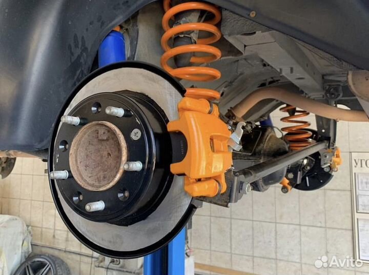 Задние дисковые тормоза Ваз 2121-2123 Нива
